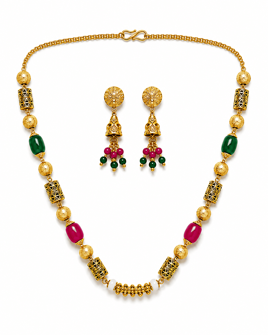 Royal Matar Mala Necklace Set