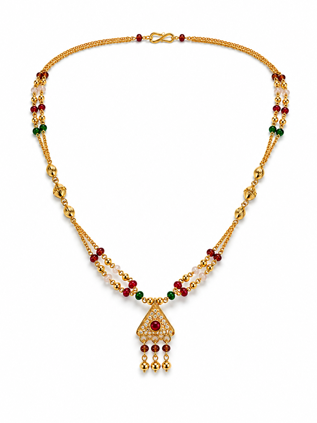 Empress Trio Pendant Necklace