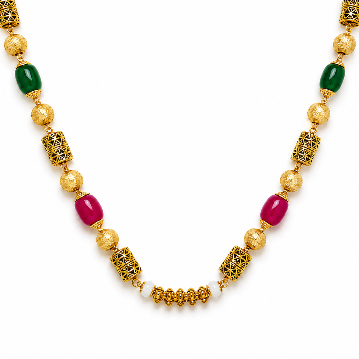 Royal Matar Mala Necklace Set